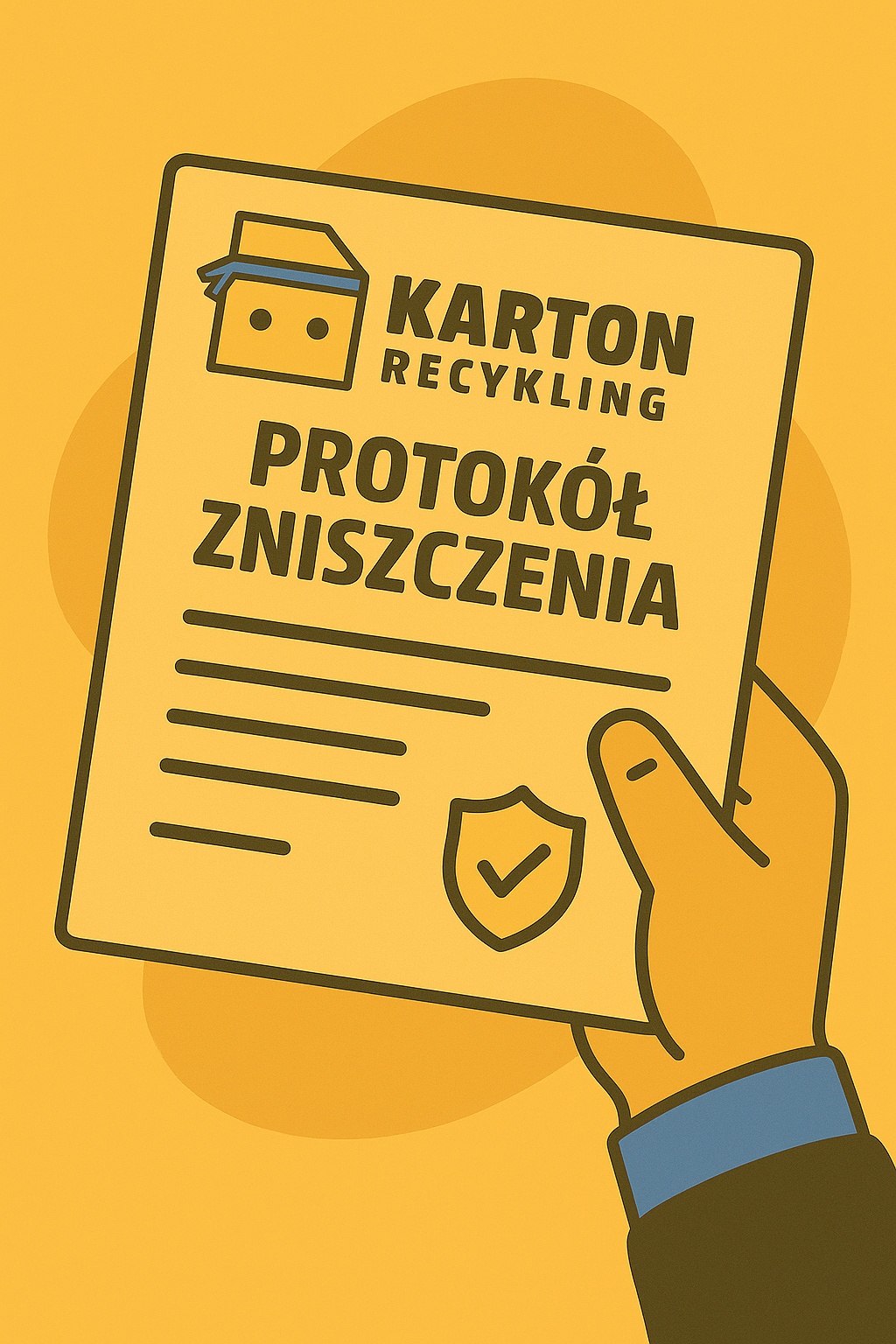 Protokół zniszczenia dokumentów RODO DIN